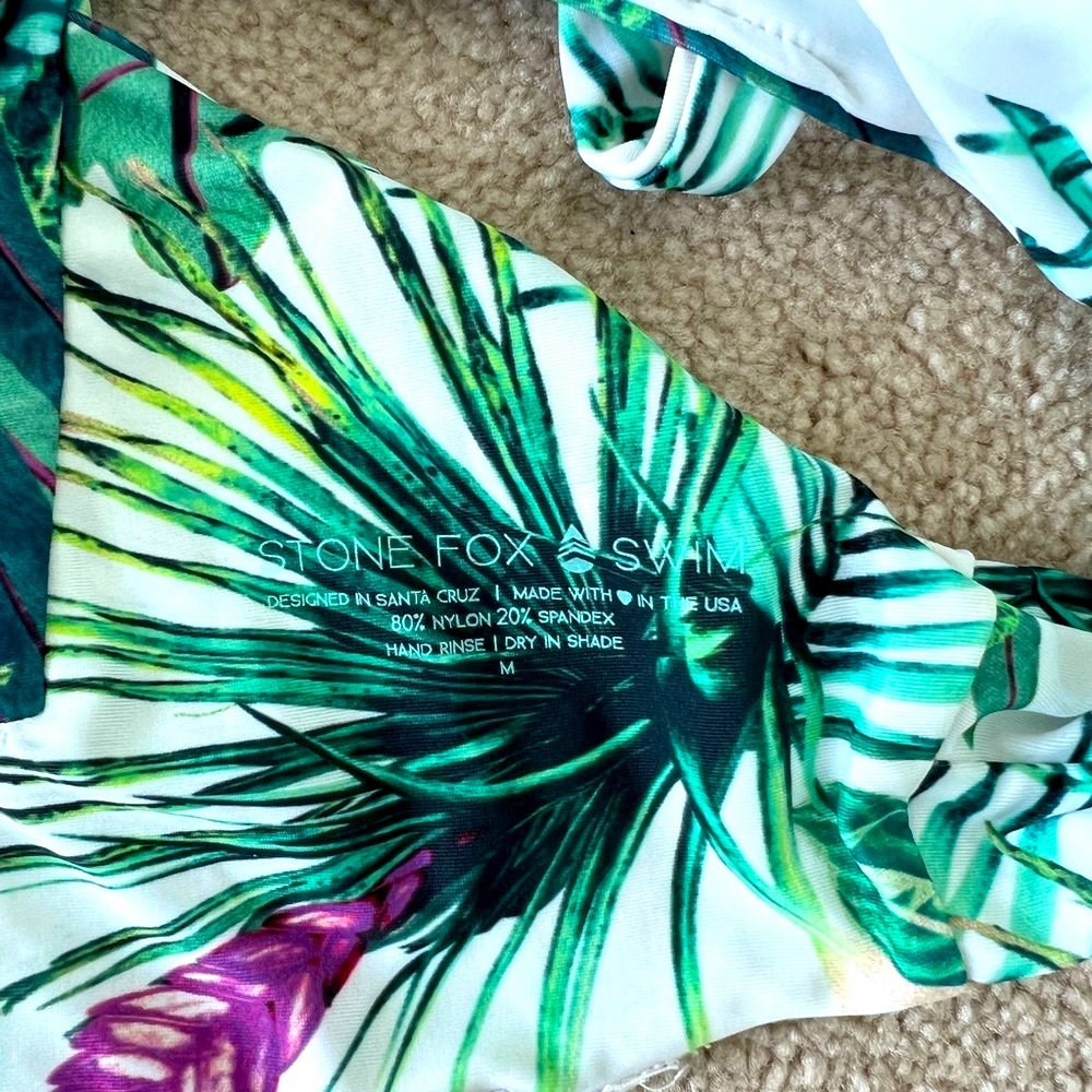 Beach Riot Palm Print Bikini Set - Picture 4 of 5